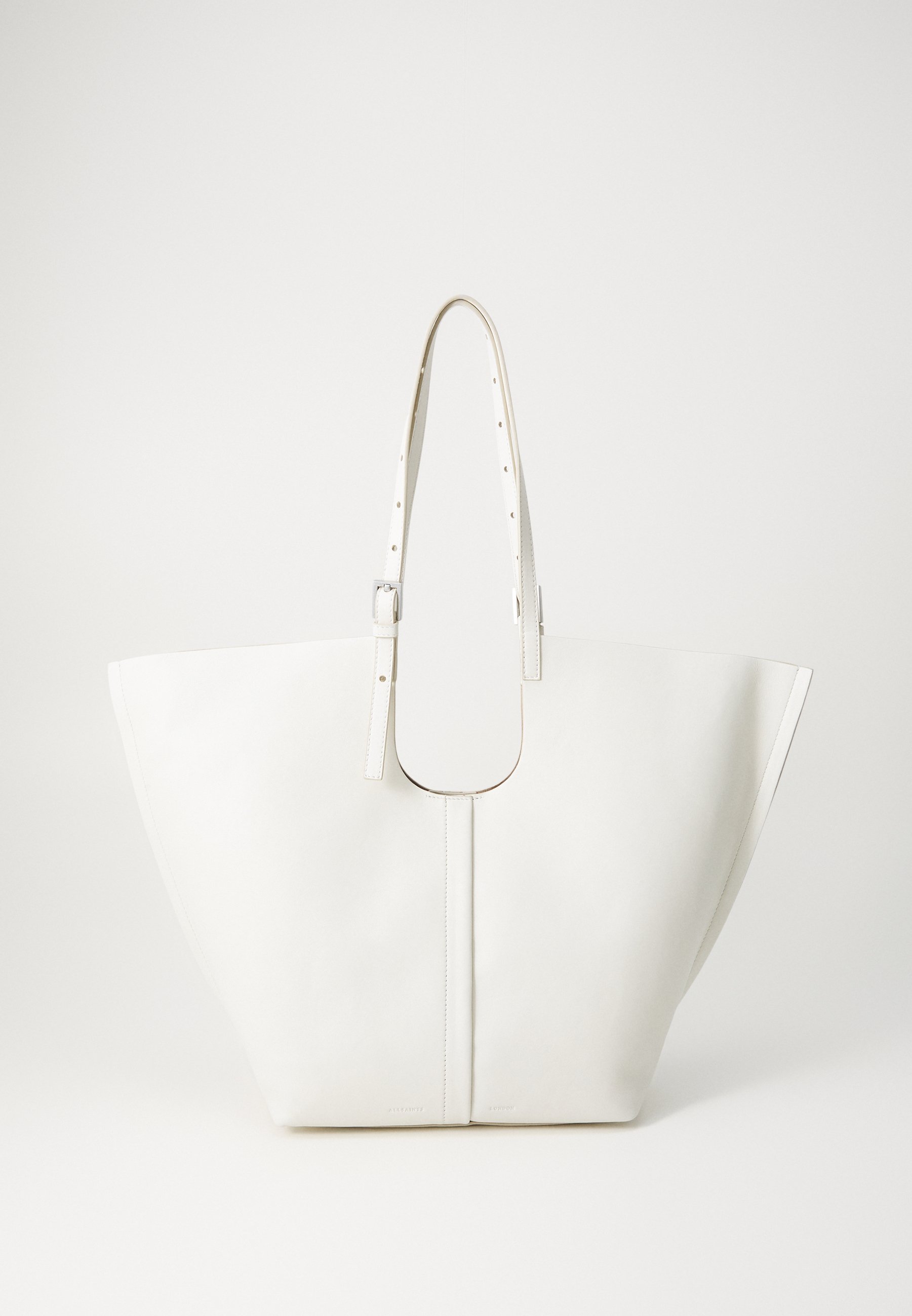 AllSaints ARA TOTE - Tote bag - birch white/white - Zalando.co.uk