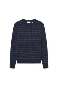 GOUEN ROUNDNECK - Jumper - dark navy