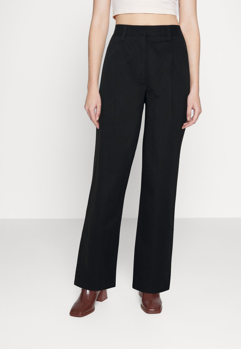 Monki 05913267 Monki Bukser - black dark/sort - Zalando.dk