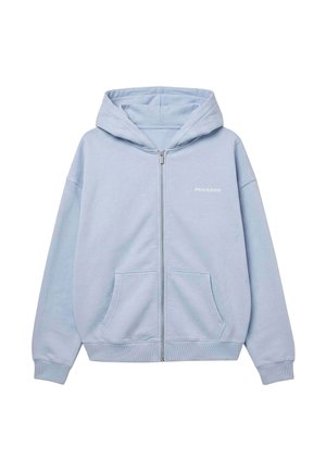 Pegador, LOGO OVERSIZED SWEAT JACKET - Sudadera con cremallera - blau