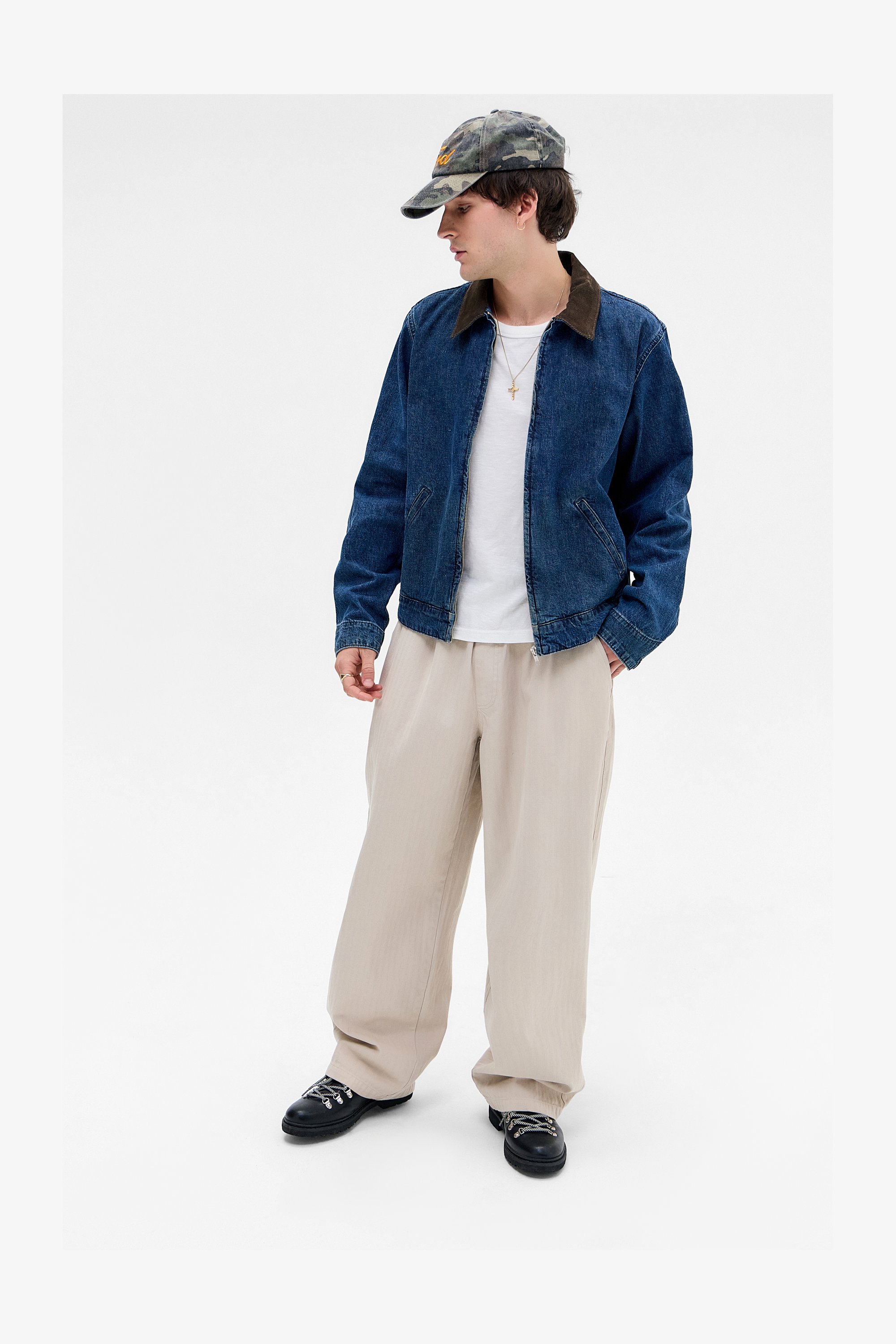 BDG Urban Outfitters HARRINGTON Denim jacket denim blue/blue