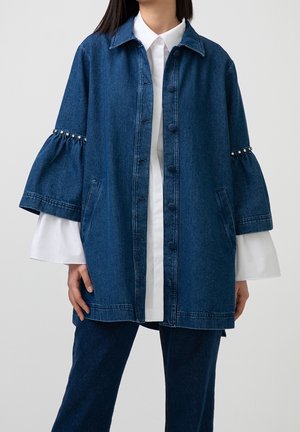 Halflange jas - dark blue