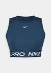 CROP TANK - Top - armory navy/white