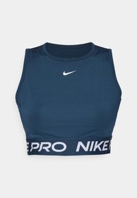 CROP TANK - Débardeur - armory navy/white