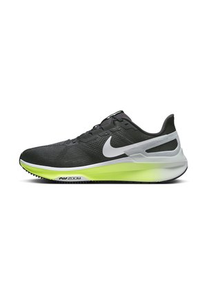 AIR ZOOM STRUCTURE 25 - Zapatillas de running neutras - anthracite volt pure platinum white