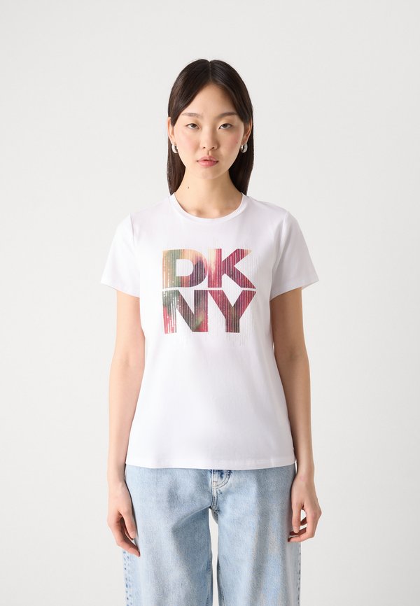 PRINTED STACK LOGO - Print T-shirt2