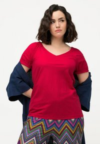 Ulla Popken T-shirt basic - red