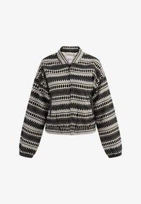 Unausgewählt, schwarz wollweiss