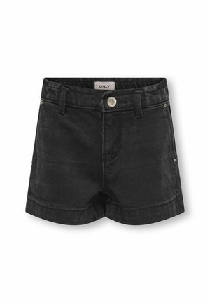 WEITER BEINSCHNITT - Short en jean - washed black