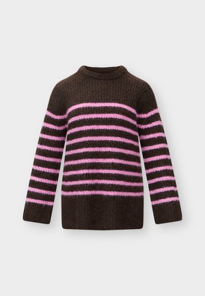 ONLY, ONLMAGGIE - Pullover - coffee bean/cyclamen/melange