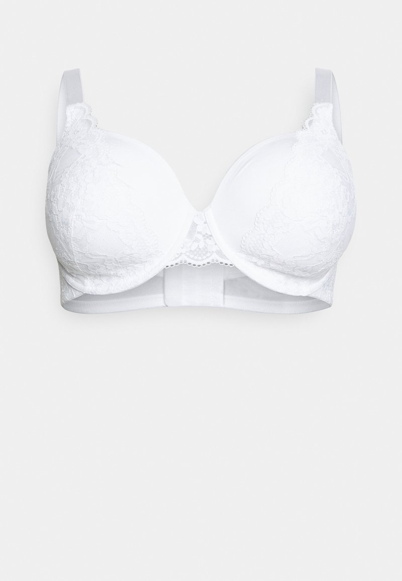 Lindex DAHLIA IRIS - Bygel-bh - white