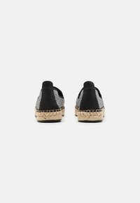 DKNY MALLY - Espadrillid - black/clear