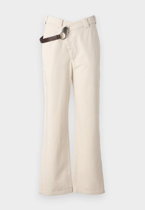 Pinko PAINT PANTALONE - Calças - beige betulla