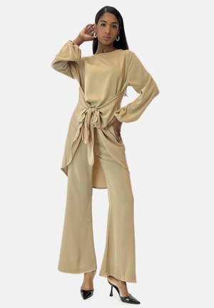 SET - Bluse - beige