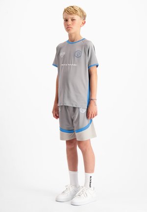 Black Bananas, FOOTBALL TWINSET - Print T-shirt - grey