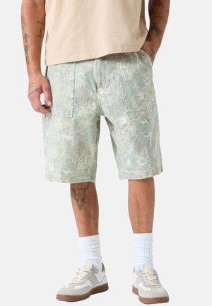 Guess Jeans, CARPENTER UTILITY-HOSE - Short - gemustert multicolor