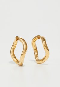 BOUCLES D'OREILLES MAXI WAVE - Korvakorut - gold-coloured