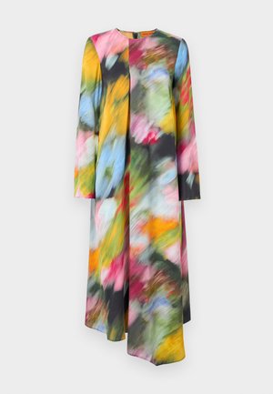 Stine Goya, DRAPED ASYMMETRIC MIDI DRESS - Vestido largo - liquid floral