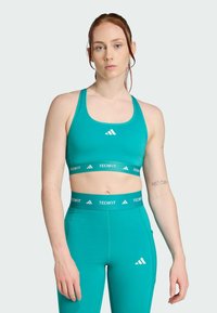 Reggiseno sportivo con sostegno medio - pure teal