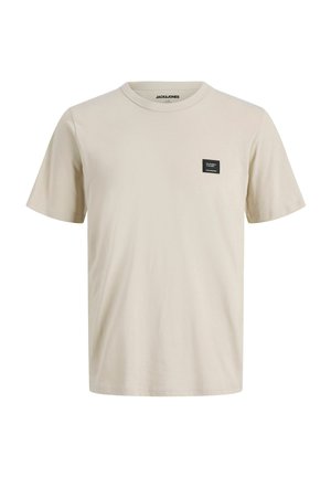 Jack & Jones, JJCLEVELAND TEE CREW NECK  - T-shirts basic - moonbeam