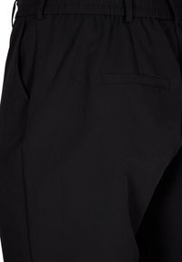 Zizzi STRAIGHT LEG WITH POCKETS - Hlače - black