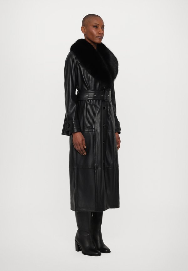 LILAH COAT - Faux leather jacket3