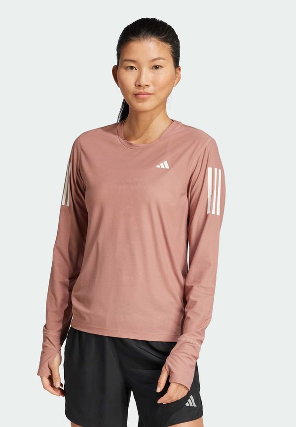 Long sleeved top - warm clay