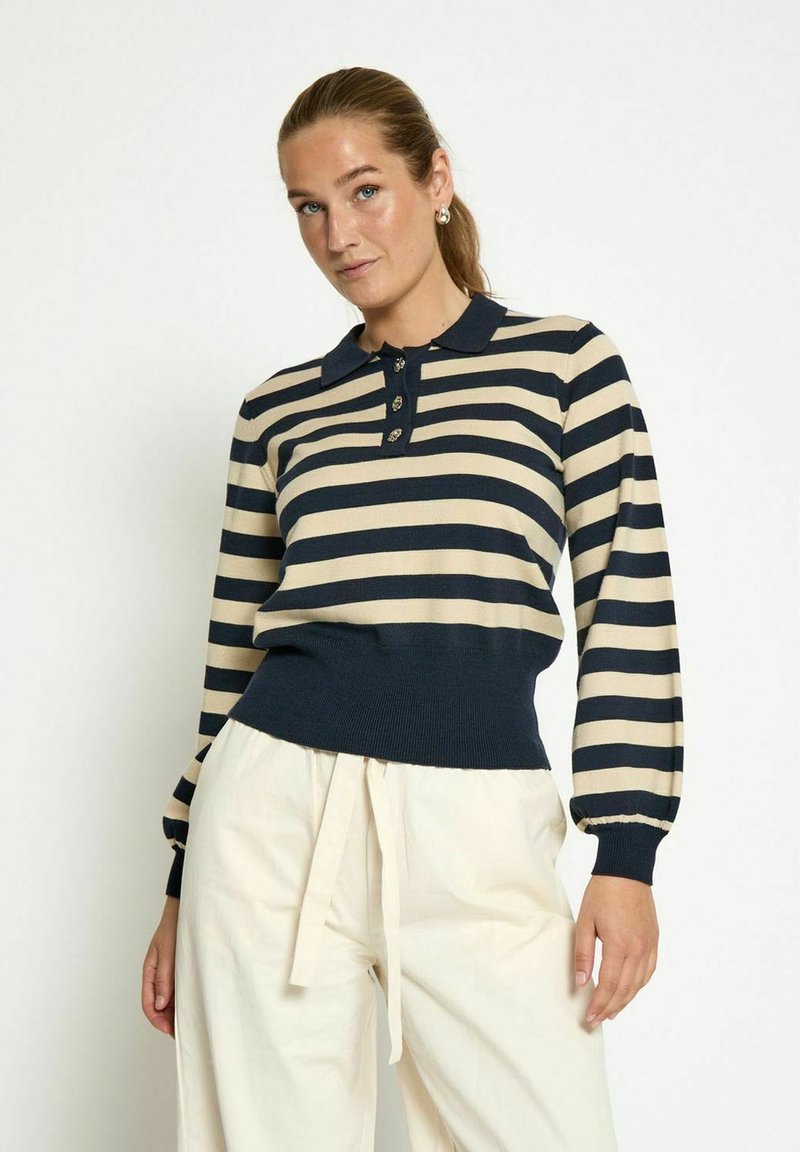 Minus SALIANA  - Pulover - s sky captain stripe