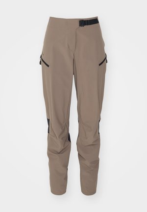 Vaude WOMENS MOAB PRO PANTS - Szabadtéri nadrágok - coconut