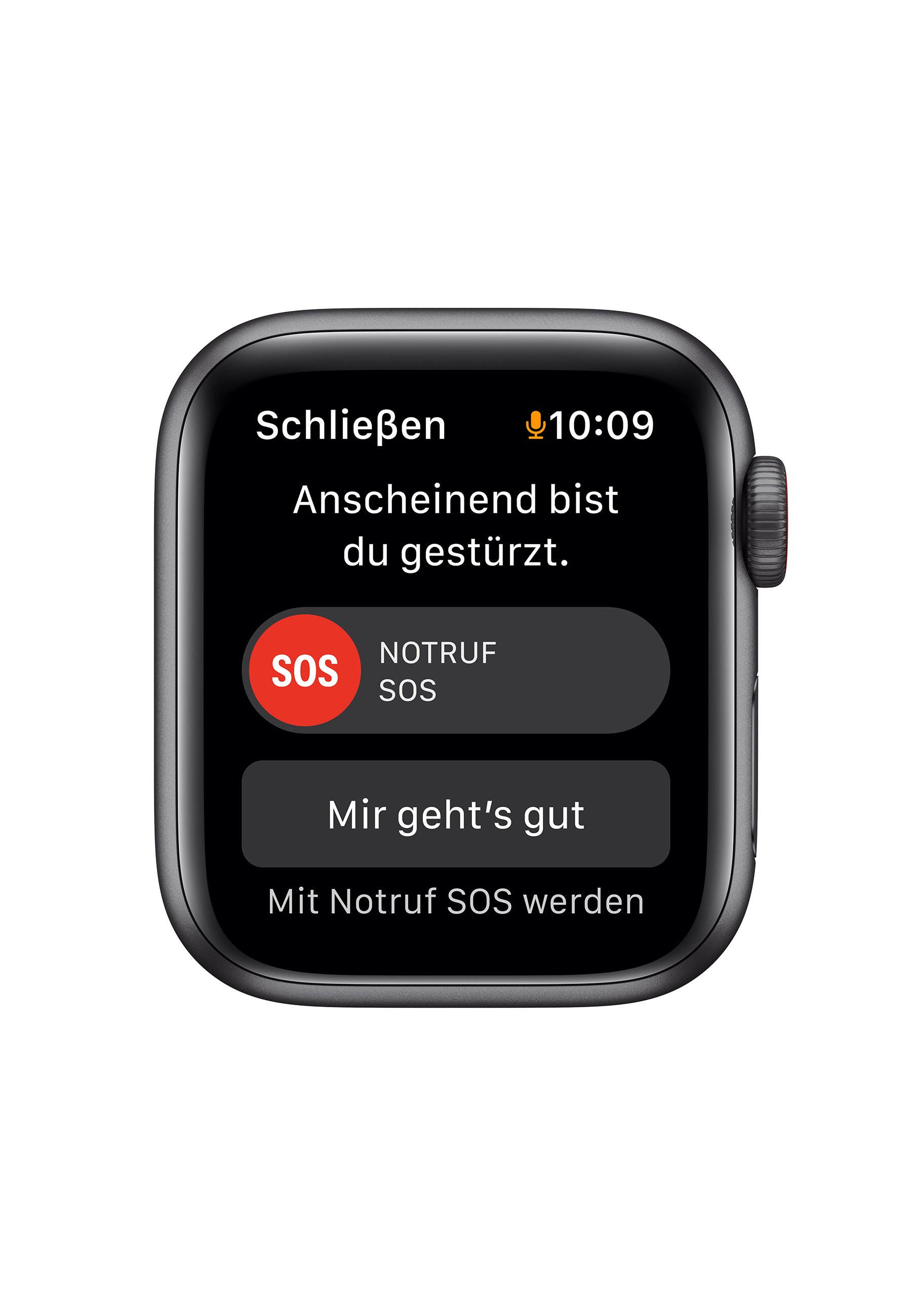 Apple APPLE WATCH NIKE SE 40MM ( GPS + CELLULAR ) - Smartwatch - space grey  aluminium case with anthracite/black nike sport band/schwarz - Zalando.ch