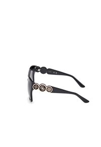 Guess INIETTATO - Occhiali da sole - glossy black smoke gray