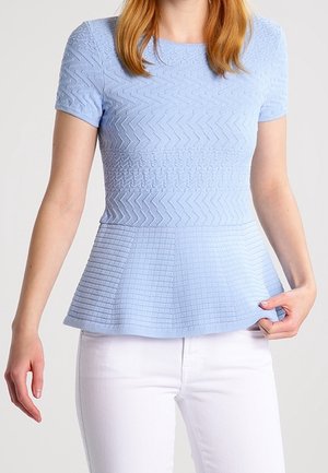 T-shirt print - light blue