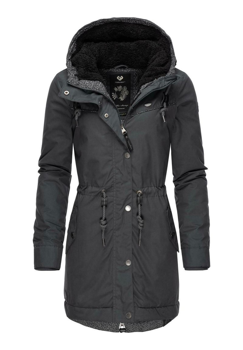Ragwear Wintermantel - dark grey