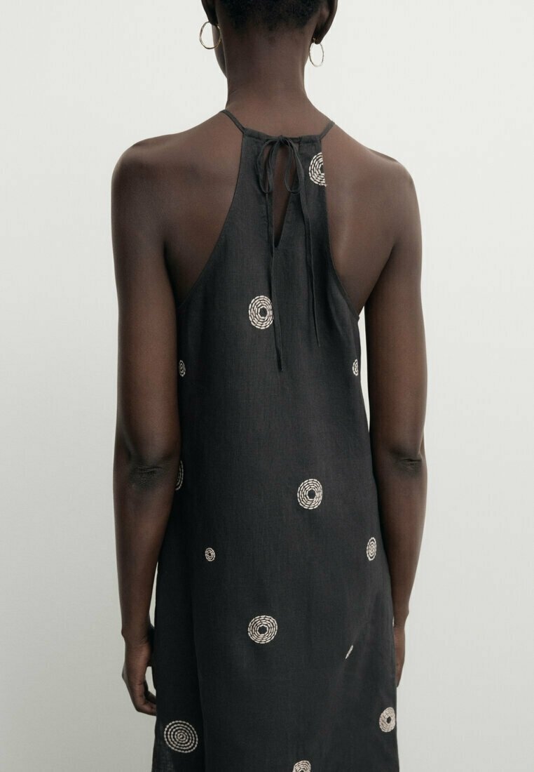 Massimo Dutti Day dress - black - (Pre-owned) - Zalando.ie