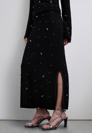 BALL - Falda larga - black