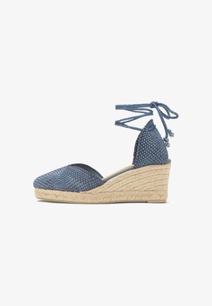 Castañer, CORA - ESPADRILLES - Zapatos de salón con cordones - blue denim