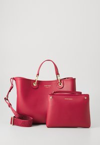 BAG SET - Bevásárlótáska - carminio/taupe