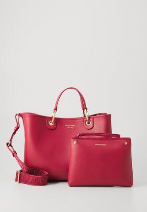 Emporio Armani SET - Handtas - carminio/taupe