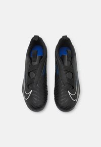 Nike Performance JR PHANTOM GX ACADEMY FG/MG UNISEX - Voetbalschoenen voor harde ondergrond - black/chrome/hyper royal