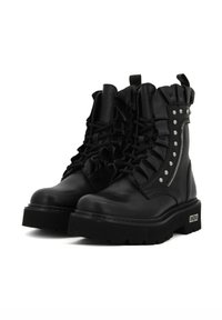 Cult SLASH - Stivaletti con plateau - nero