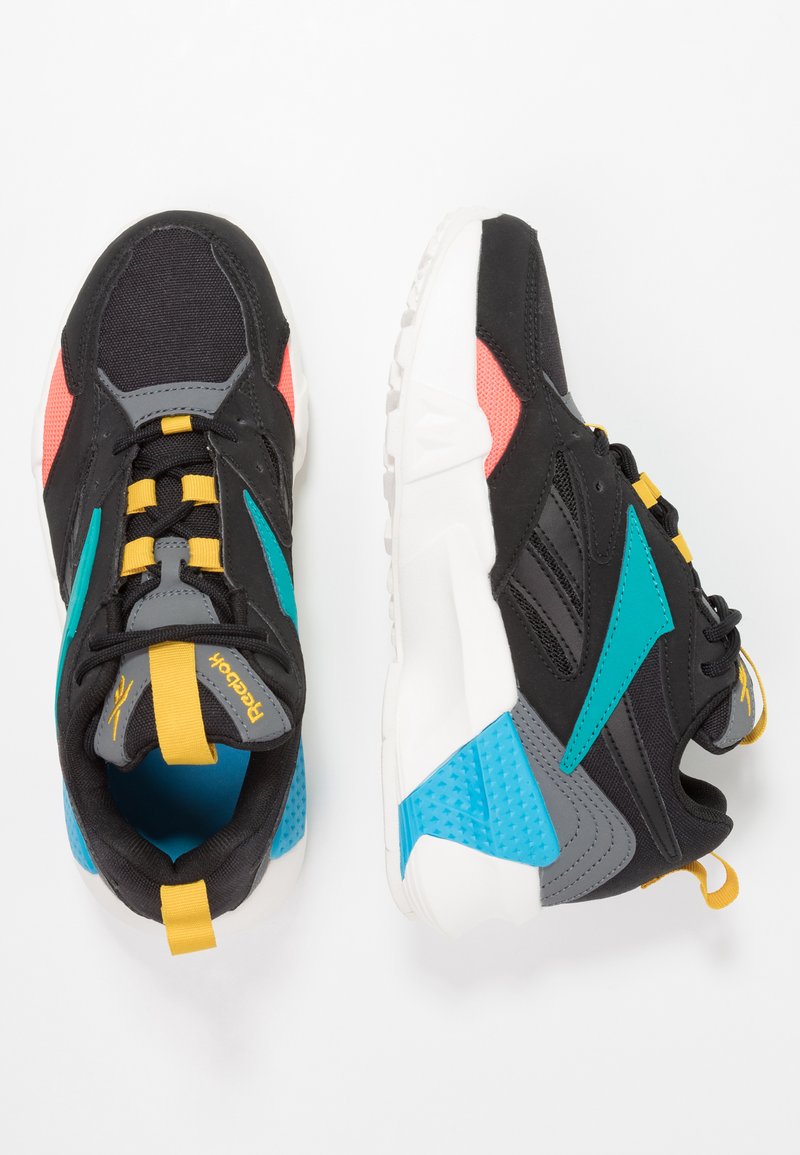 Reebok Classic AZTREK DOUBLE POPS CUSHION SHOES Zapatillas - black/alloy/teal/negro - Zalando.es