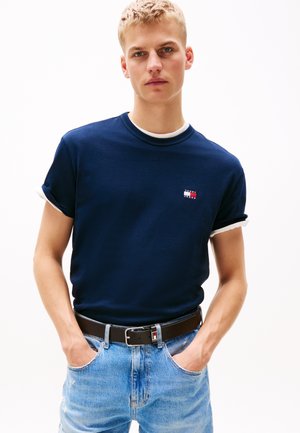 Tommy Jeans, BADGE TEE - Osnovna majica kratkih rukava - dark night navy