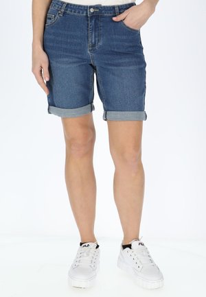 OREGON TWILL  - Denimshorts - denim blue