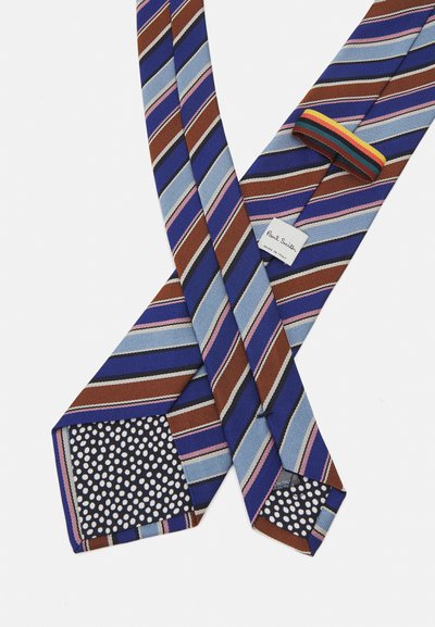 Paul Smith TIE CLUB STRIPE UNISEX - Stropdas - blue