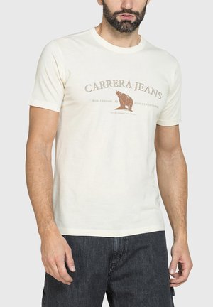 Carrera Jeans, BLUE AGE VINTAGE PRINT TEE - T-shirt con stampa - off white