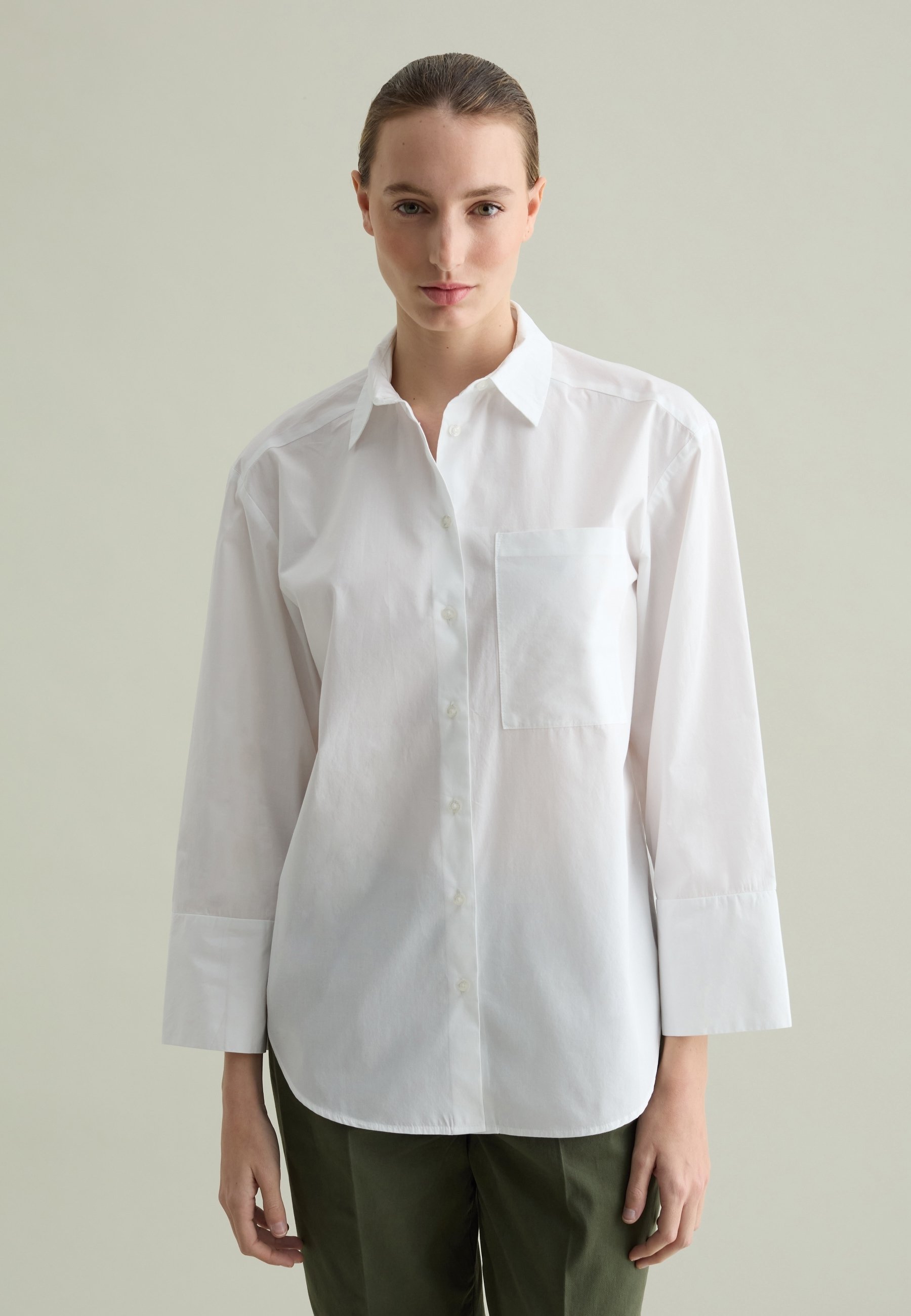 Camicetta Blusa Lino Bianca Camicia Lino Bianca Donna Camicia