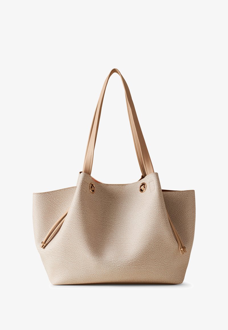 Borbonese MAREE SHOPPER MEDIUM - Handbag - sabbia