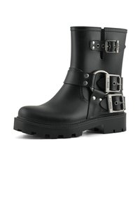 Bottines de cowboy / motard - black