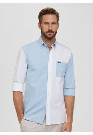 Façonnable CLB BD IND WHT SS - Chemise - white blue