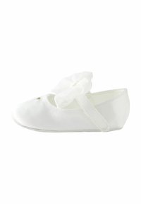 Next - BOW REGULAR FIT - Ballerina's met enkelbandjes - white Miniatuurafbeelding 1